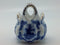 Vintage Victorian Antique Basket Jewelry Box Delft Blue - GermanGiftOutlet.com
 - 4