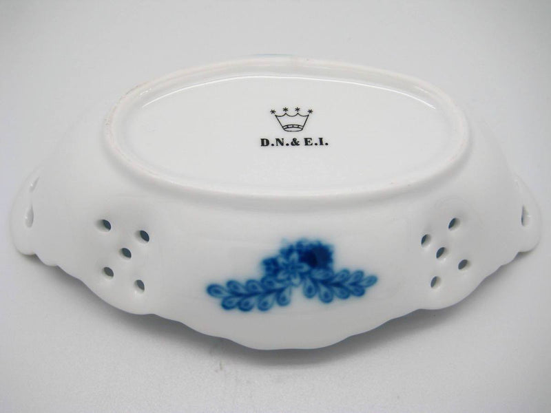 Victorian Jewelry Box Light Blue Oval Jewelry Box - GermanGiftOutlet.com
 - 2