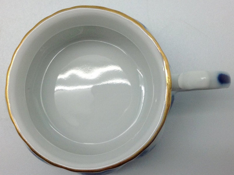 Victorian Mini Tea Set Cup and Saucer Delft - GermanGiftOutlet.com
 - 3