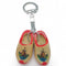 Dutch Gift Idea Wooden Shoes Keychain Natural - GermanGiftOutlet.com
 - 1