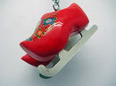 Wooden Shoe Keychain Clogs with Skates - GermanGiftOutlet.com
 - 3