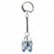 Holland Clogs Small Delft Ceramic Key Ring - GermanGiftOutlet.com
 - 1