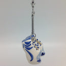 Holland Clogs Large Delft Ceramic Key Ring - GermanGiftOutlet.com
 - 5