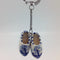 Holland Clogs Large Delft Ceramic Key Ring - GermanGiftOutlet.com
 - 2