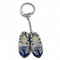 Holland Clogs Large Delft Ceramic Key Ring - GermanGiftOutlet.com
 - 1