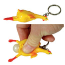 Chicken Keychain with Pop Out Egg - GermanGiftOutlet.com
 - 1