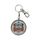 "Opa is the Greatest!" Metal Round Pill Box Keychain-KE02