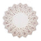 Deluxe European Rose Lace Wedding Ecru Table Linen Round-LI04