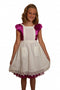 Girls and Petite Women Lace Ecru Full Apron (Ages 8+) - GermanGiftOutlet.com
 - 1