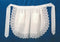 Victorian Lace Adult Half Apron White - GermanGiftOutlet.com
 - 4