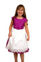 Girls and Petite Women Lace White Half Apron (Ages 4+) - GermanGiftOutlet.com
 - 3