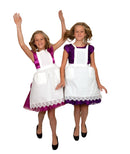 Girls and Petite Women Lace White Full Apron (Ages 8+) - GermanGiftOutlet.com
 - 5