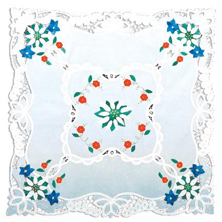 Bavarian Flower Themed Oktoberfest Tablecloths-LI07