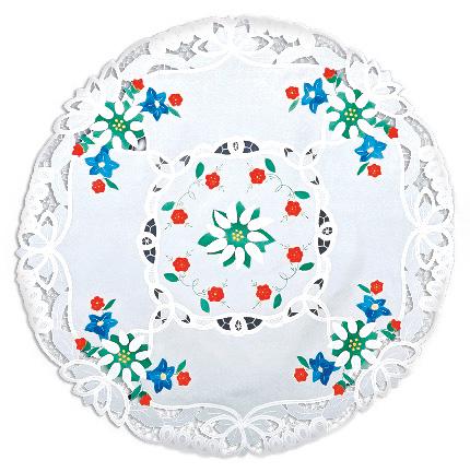 Bavarian Flower Themed Oktoberfest Tablecloths-LI07