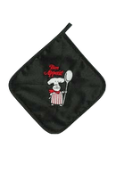 Bon Appetit! Potholder Black - GermanGiftOutlet.com
