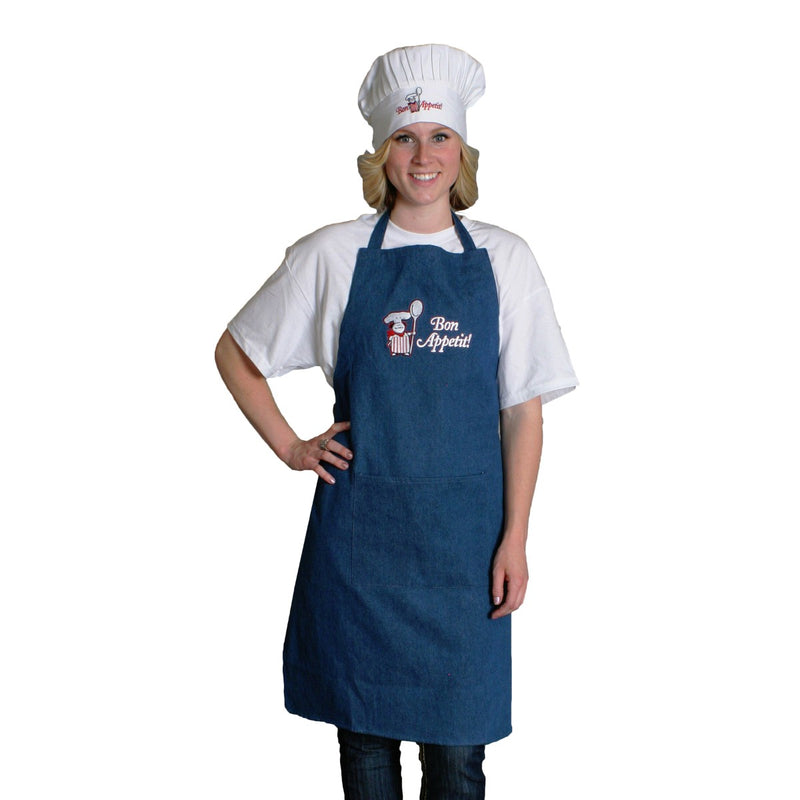 Bon Appetit! Apron Denim-LI11