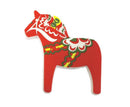 Red Dala Horse Souvenir Kitchen Magnet - GermanGiftOutlet.com