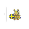 Unique Collectible Norwegian Viking Fridge Magnet