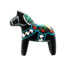 Magnetic Dala Horse Black/2"