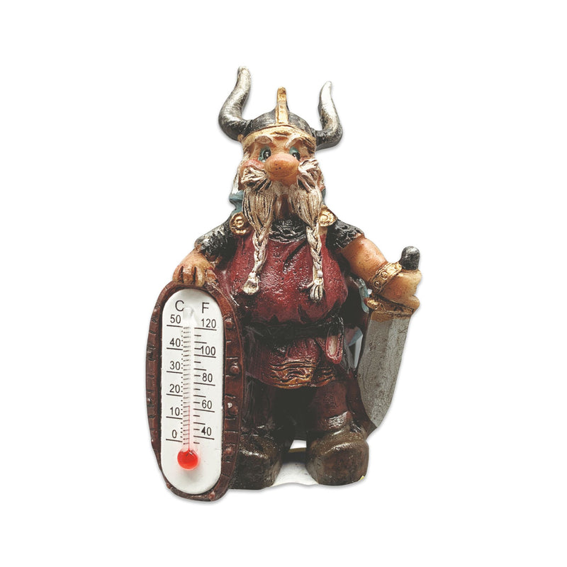 Viking Miniature Gift Magnet with Thermometer