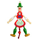 German Gift Jumping Jack Toy Fridge Magnet Girl-MA05