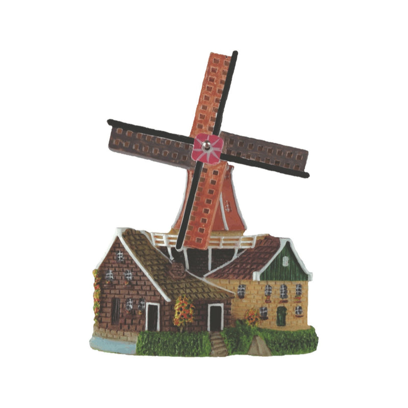 Holland Souvenir Kitchen Magnet Windmill