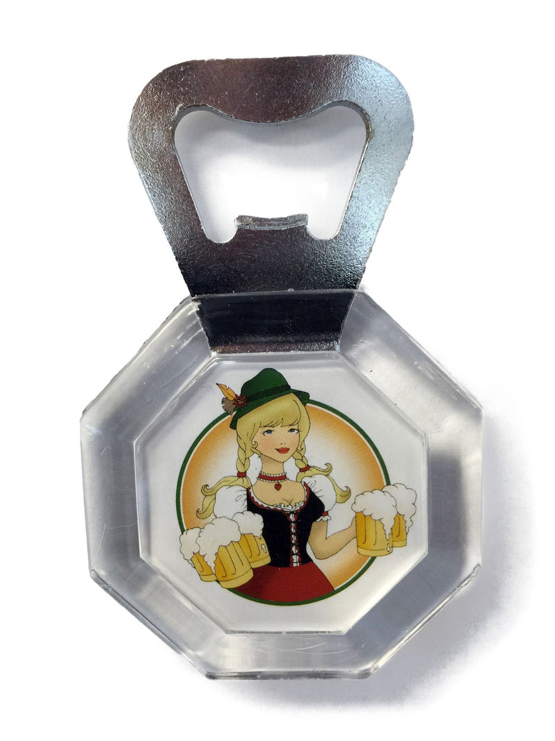 Acrylic Bottle Opener German Lady - GermanGiftOutlet.com
