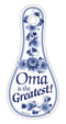 Ceramic Spoon Rest Magnet: Oma..Greatest - GermanGiftOutlet.com
