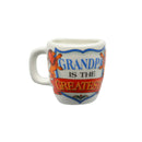 "Grandpa is the Greatest" Ceramic Mug Magnet Grandpa Gift - 1 GermanGiftOutlet.com