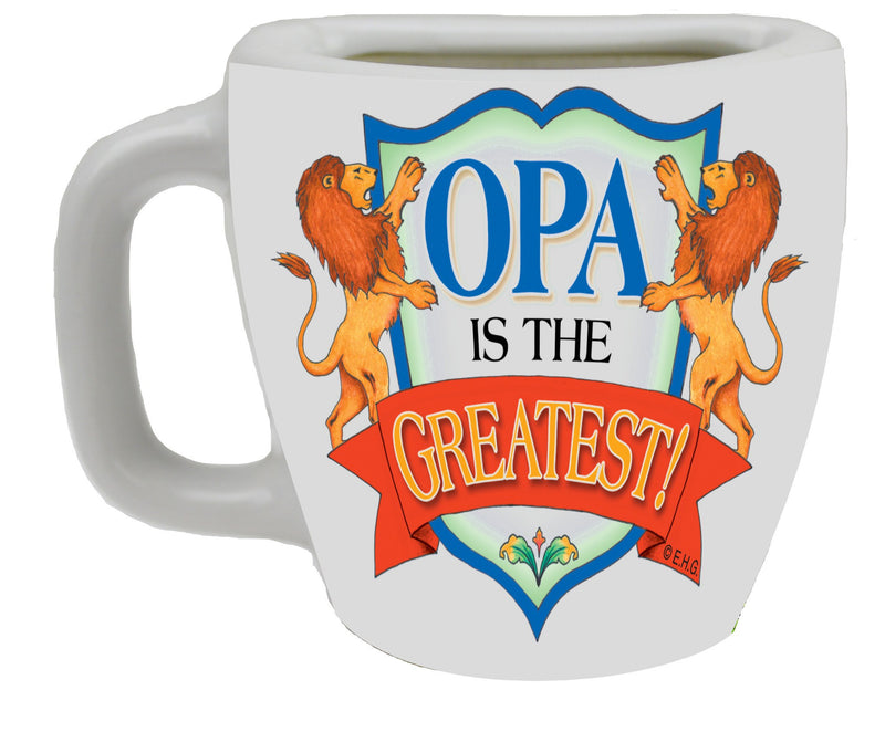 "Opa is the Greatest" Mug Magnet - GermanGiftOutlet.com
