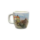 Rothenburg Village Scene Ceramic Mug Magnet - 1 - GermanGiftOutlet.com