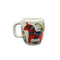 Red Dala Horse Decorative Ceramic Mug Magnet - 1 - GermanGiftOutlet.com