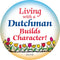 Metal Button: Living With A Dutchman - GermanGiftOutlet.com
 - 1