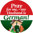 Magnetic Button: German Husband - GermanGiftOutlet.com
 - 1