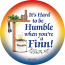 Metal Button: Humble Finn - GermanGiftOutlet.com
 - 1