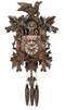 One Day Hand-carved Musical Cuckoo Clock with Dancers and Animated Birds-16"Tall - GermanGiftOutlet.com
 - 2