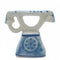 Miniature Ceramic Delft Blue Telephone - GermanGiftOutlet.com
 - 1