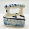 Miniature Ceramic Delft Blue Iron - GermanGiftOutlet.com
 - 2