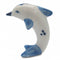 Ceramic Miniatures Animals Delft Blue Dolphin - GermanGiftOutlet.com
 - 1