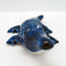 Ceramic Miniatures Animals Delft Blue Alligator - GermanGiftOutlet.com
 - 2