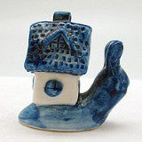 Ceramic Miniatures Animals Delft Blue Snail - GermanGiftOutlet.com
 - 2