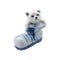 Porcelain Miniatures Animal Delft Cat In Boot-MI01