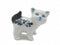 Animals Miniatures Standing Cat Color - GermanGiftOutlet.com
 - 1