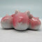 Porcelain Animals Miniatures Pink Pig - GermanGiftOutlet.com
 - 2