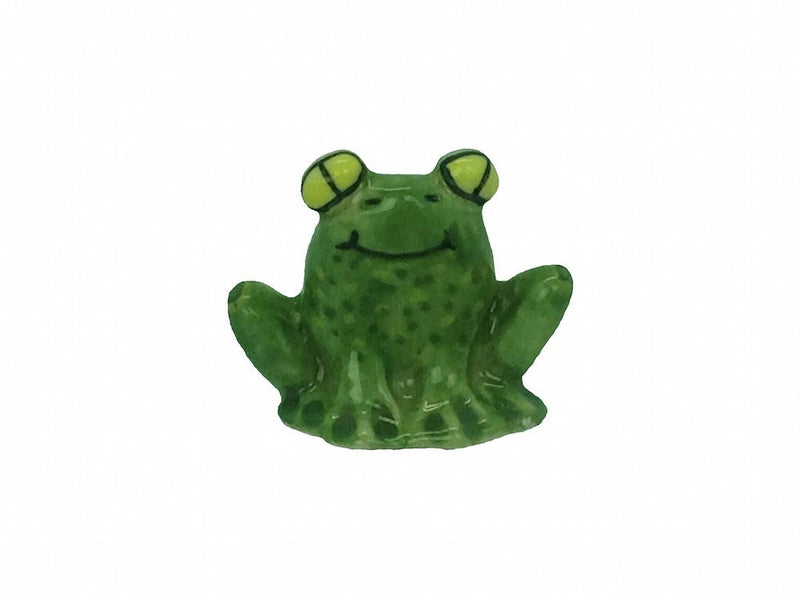 Ceramic Miniature Ceramic Frog - GermanGiftOutlet.com
