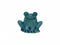 Ceramic Miniature Frog Blue - GermanGiftOutlet.com
