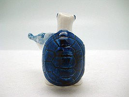 Miniature Musical Instrument Turtle With Violin Delft Blue - GermanGiftOutlet.com
 - 2
