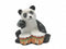 Miniature Musical Instrument Panda With Drum - GermanGiftOutlet.com
 - 1