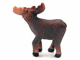Animal Miniatures Moose Poly Resin - GermanGiftOutlet.com
 - 2