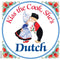 Dutch Souvenirs Magnet Tile (Kiss Dutch Cook)
